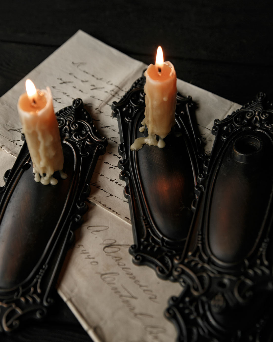 Vintage Hardware/Candle Holder