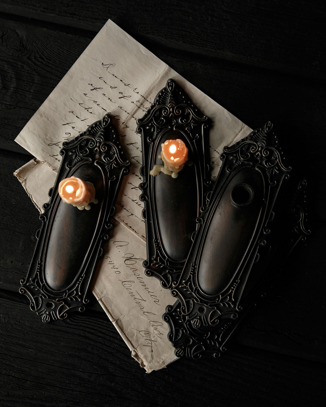 Vintage Hardware/Candle Holder