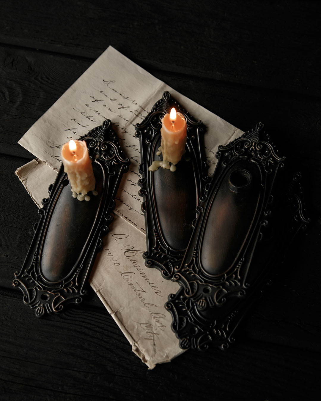 Vintage Hardware/Candle Holder