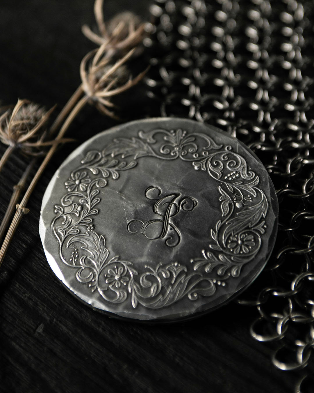 Ornate Vintage Hand Mirror