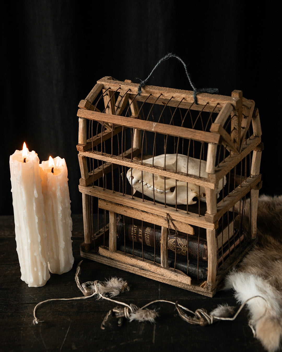 Handmade Vintage Birdcage