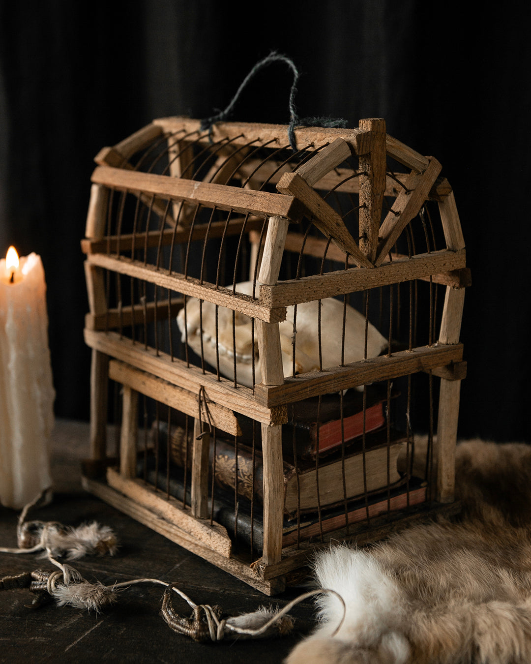 Handmade Vintage Birdcage