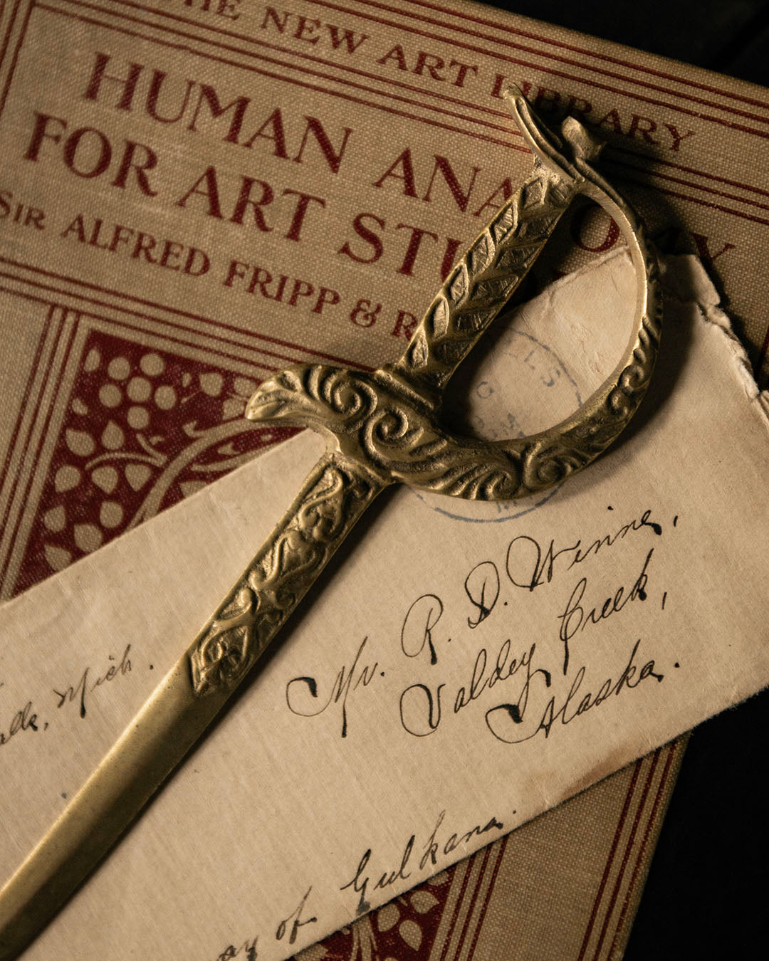 Brass Sword Letter Opener