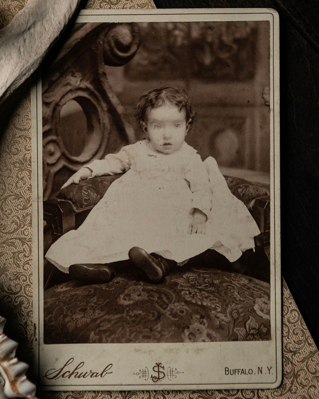 Ghostly Antique Cabinet Card