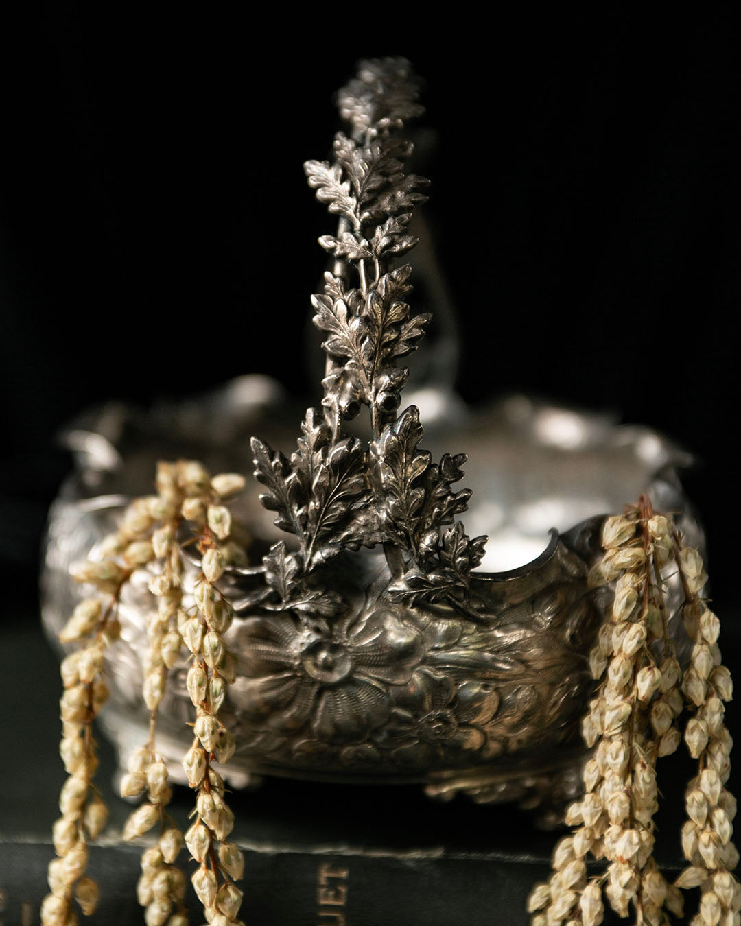 Antique Silver Basket