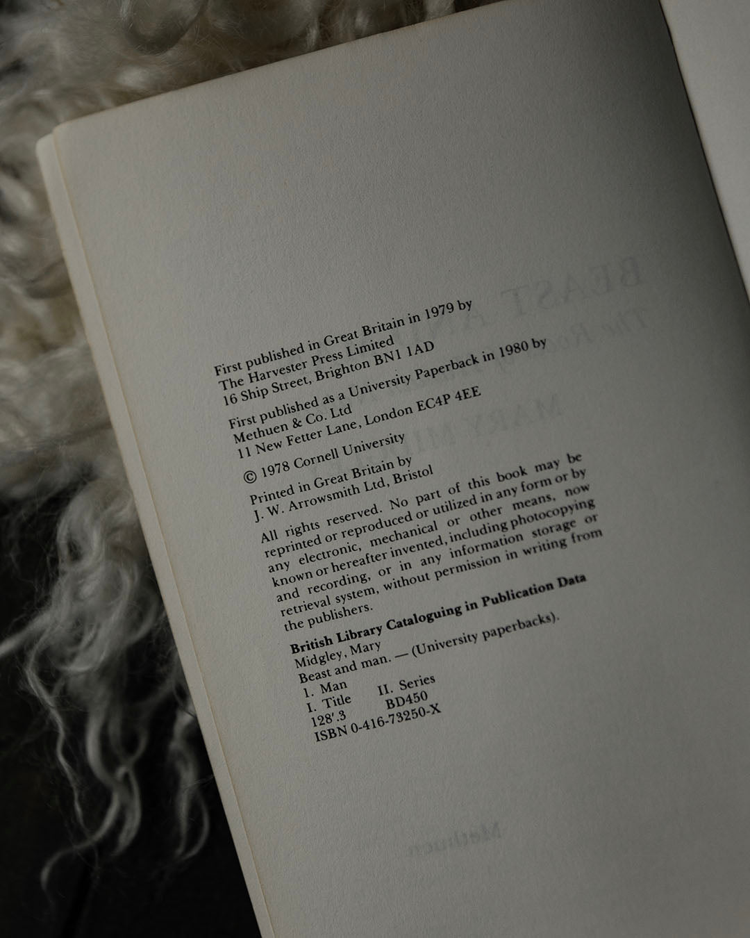 Beast & Man Book