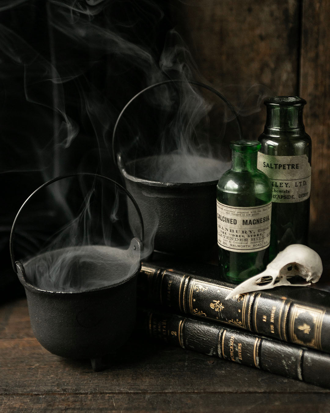 Vintage Cast Iron Cauldron