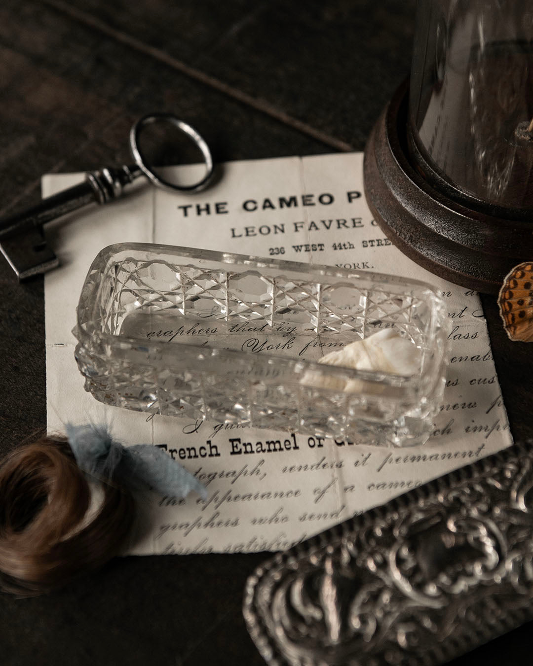 Antique Vanity Jar