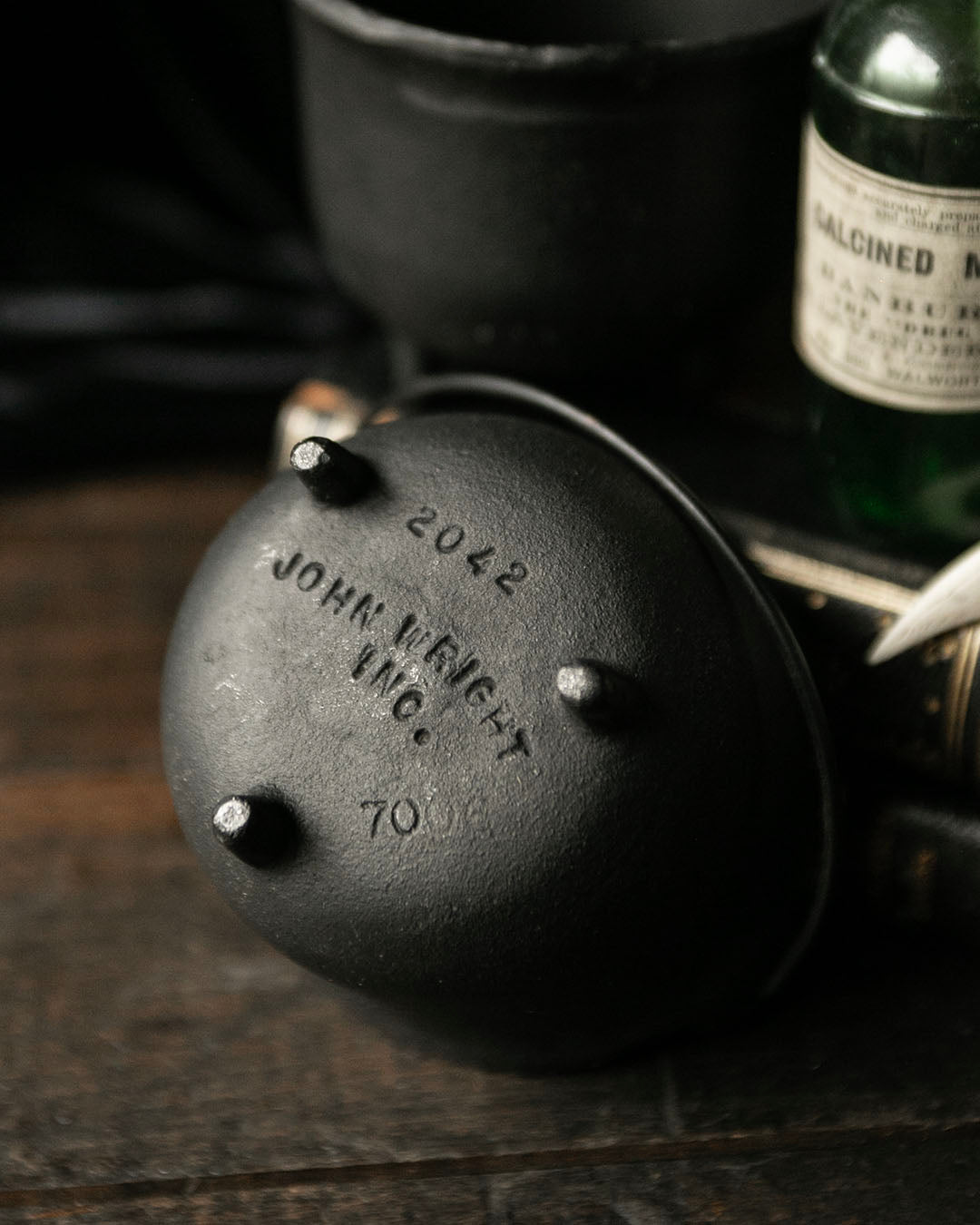 Vintage Cast Iron Cauldron