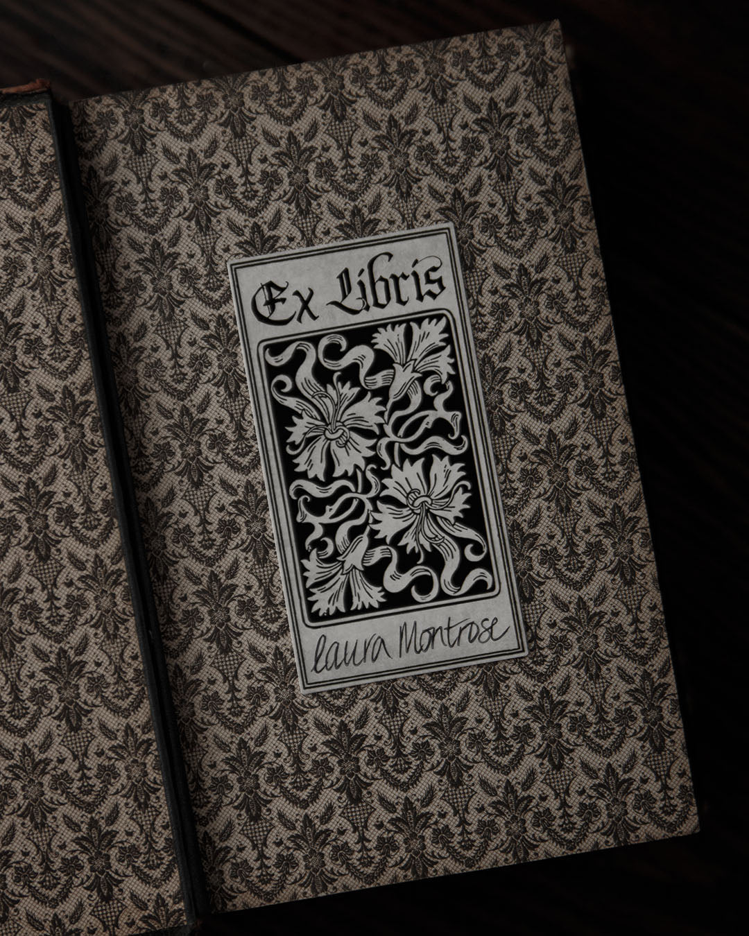 Ex Libris Book Plate Stickers 3 Pack