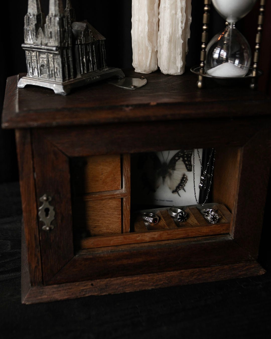 Antique Cigar/Pipe/Smokers Cabinet