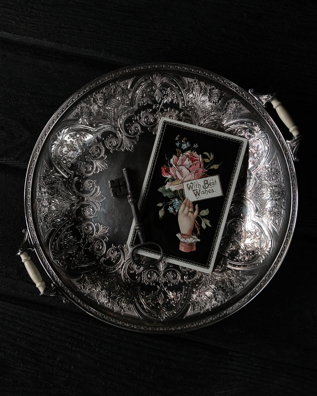 Silver Plated Ornate Dish