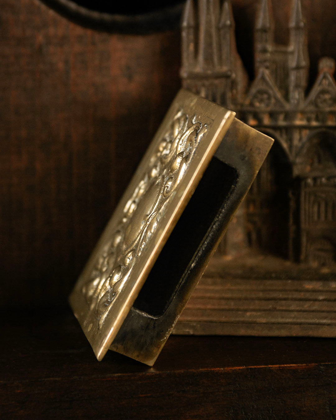 Brass Matchbox Holder
