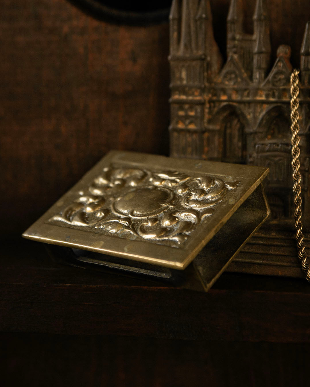 Brass Matchbox Holder