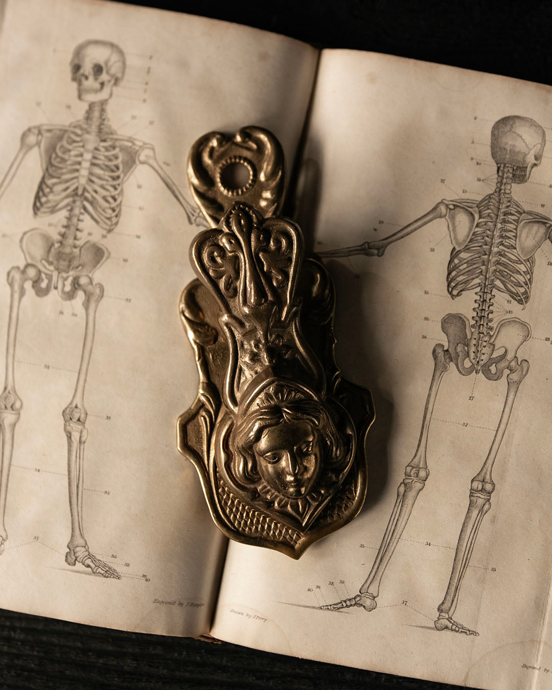 Vintage Brass Clip