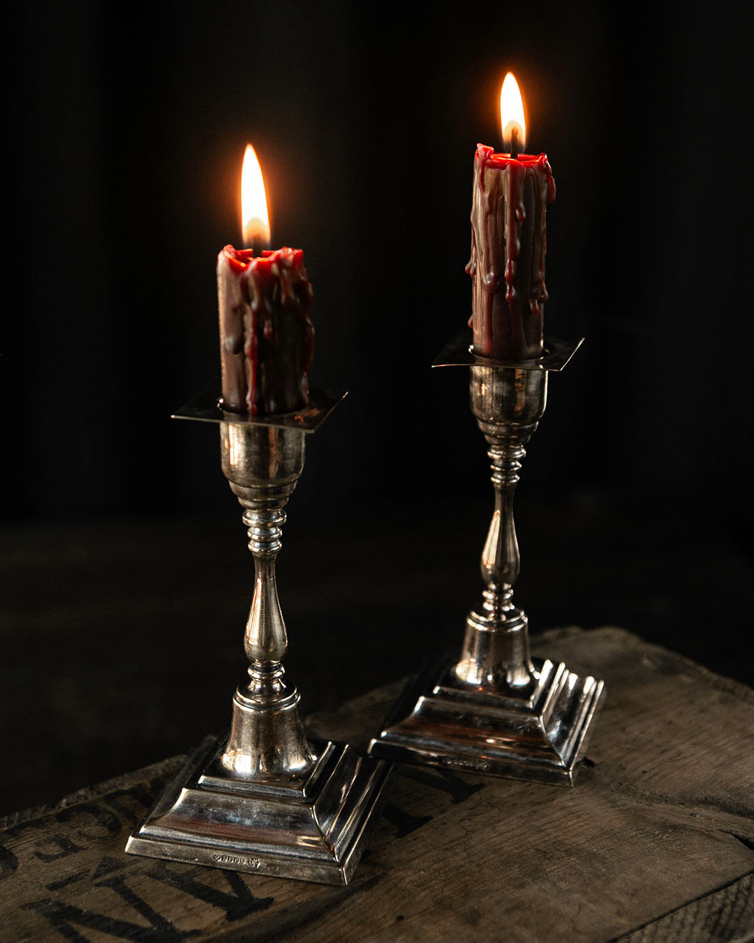 Silver Candlesticks