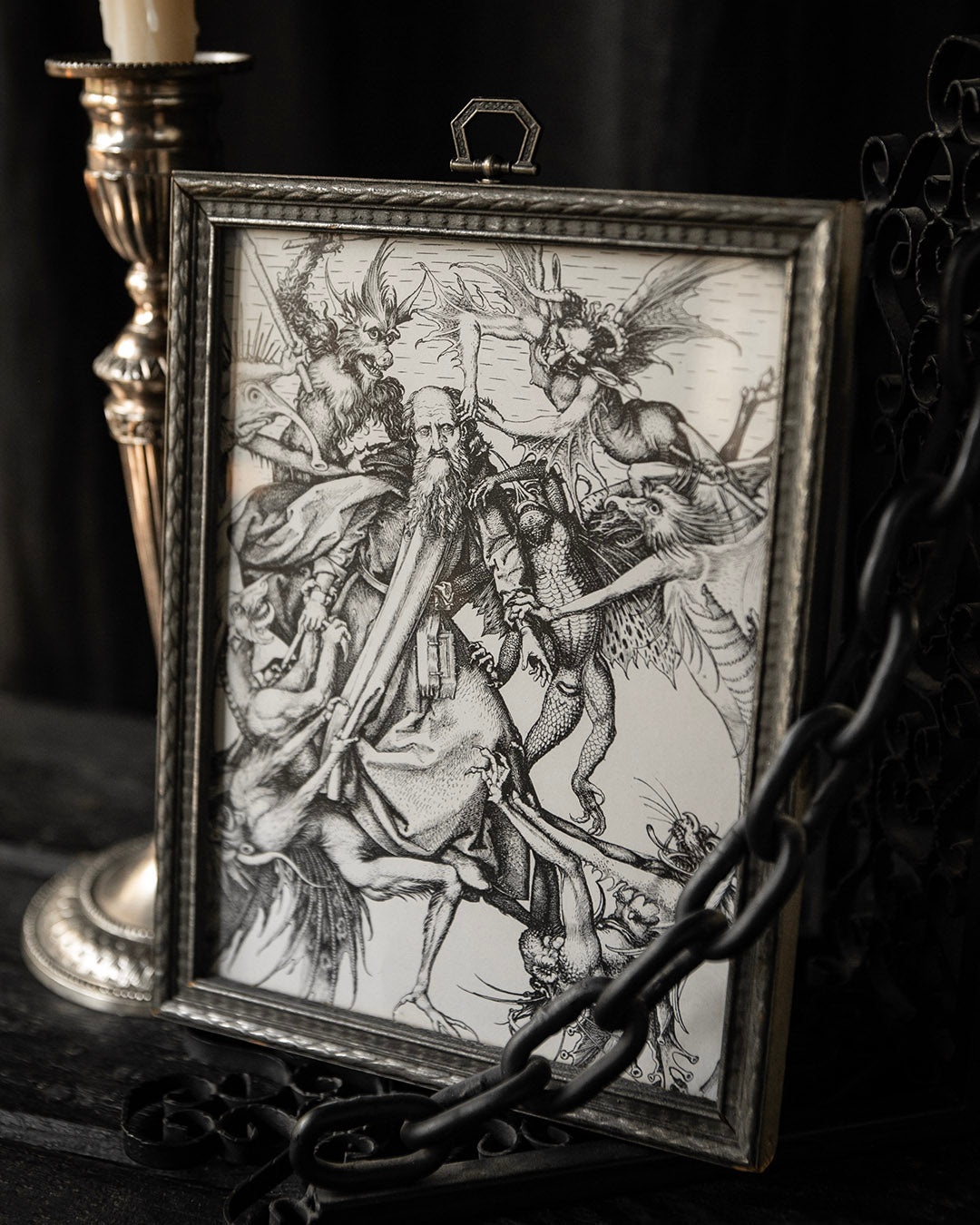 Antique Frame & Print