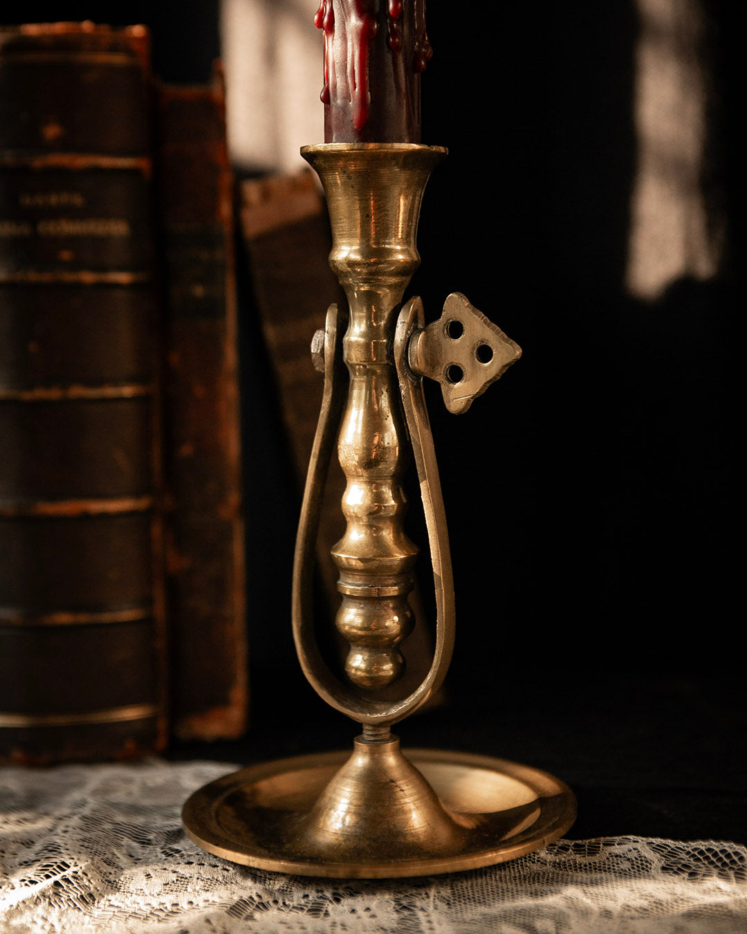 Antique Brass Candlestick