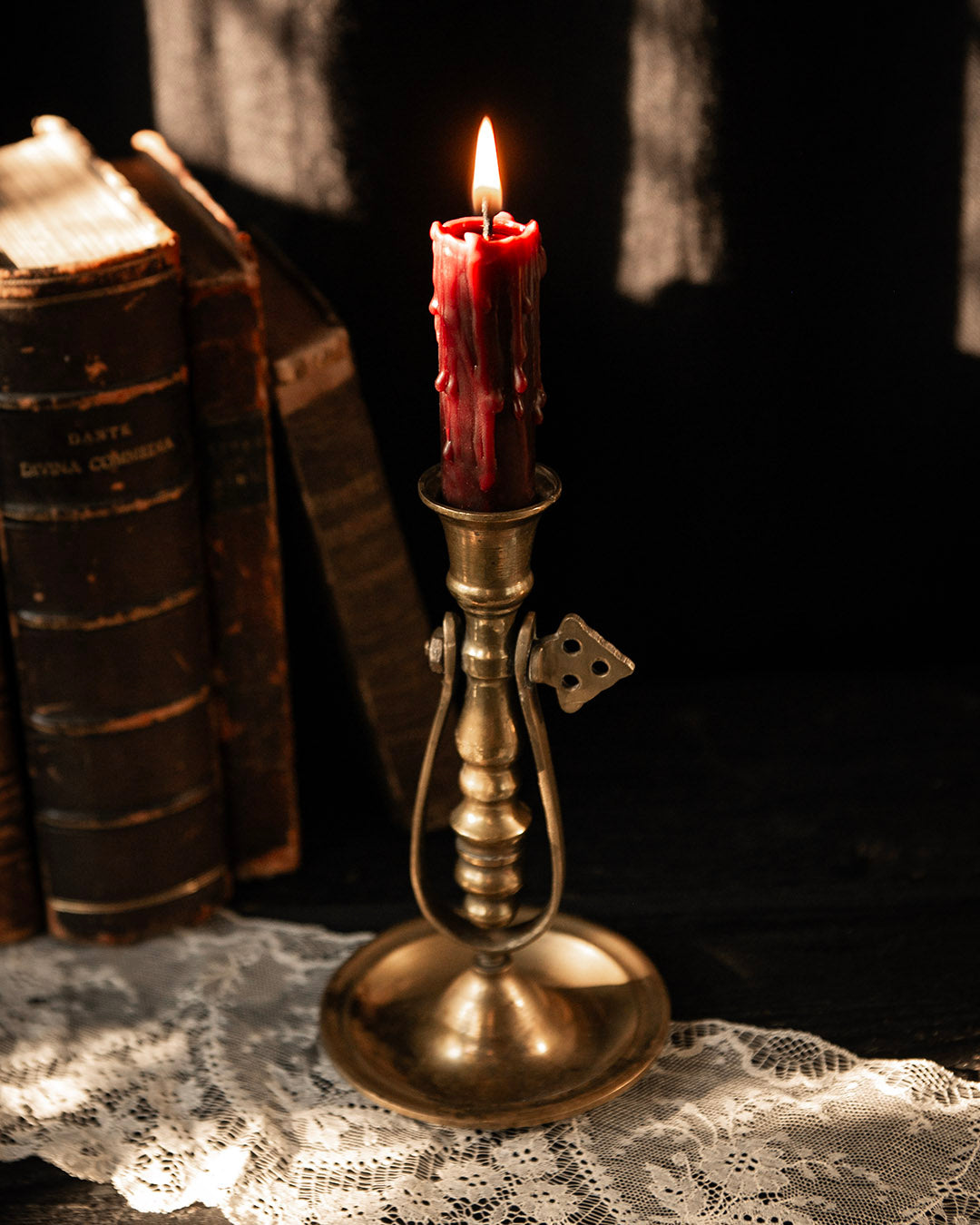 Antique Brass Candlestick