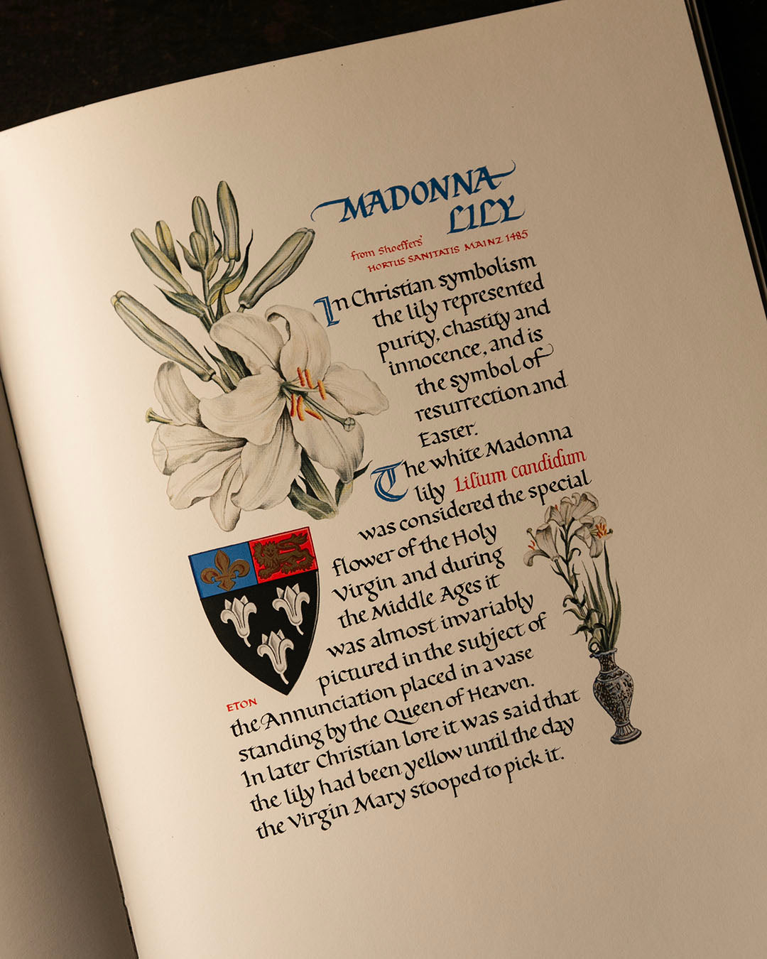 Flowers in Heraldry Book