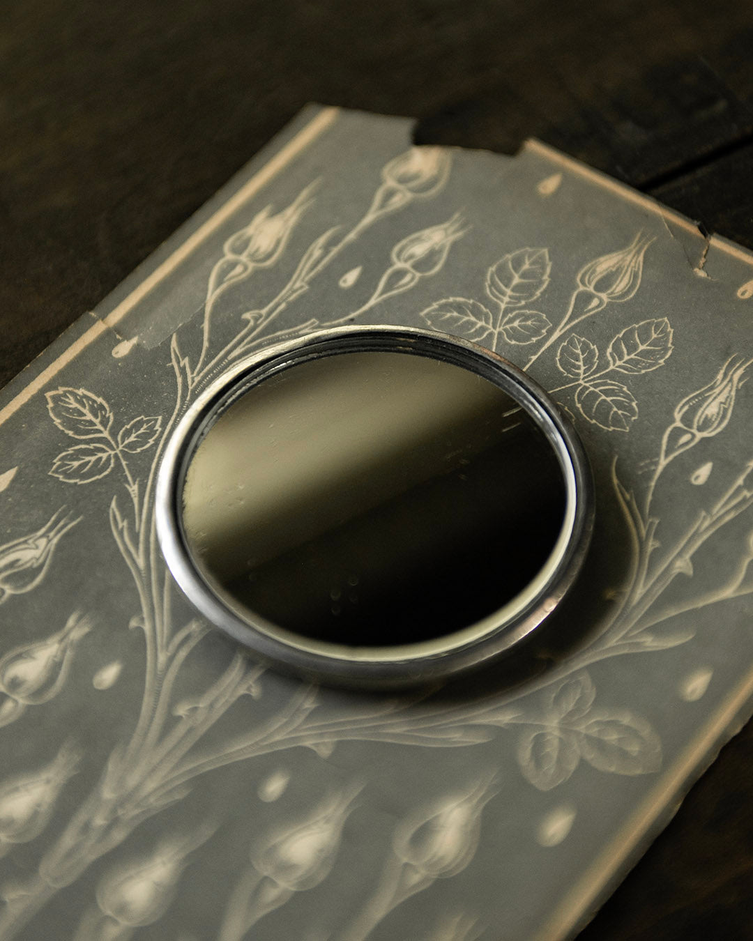 Art Nouveau Hand Mirror