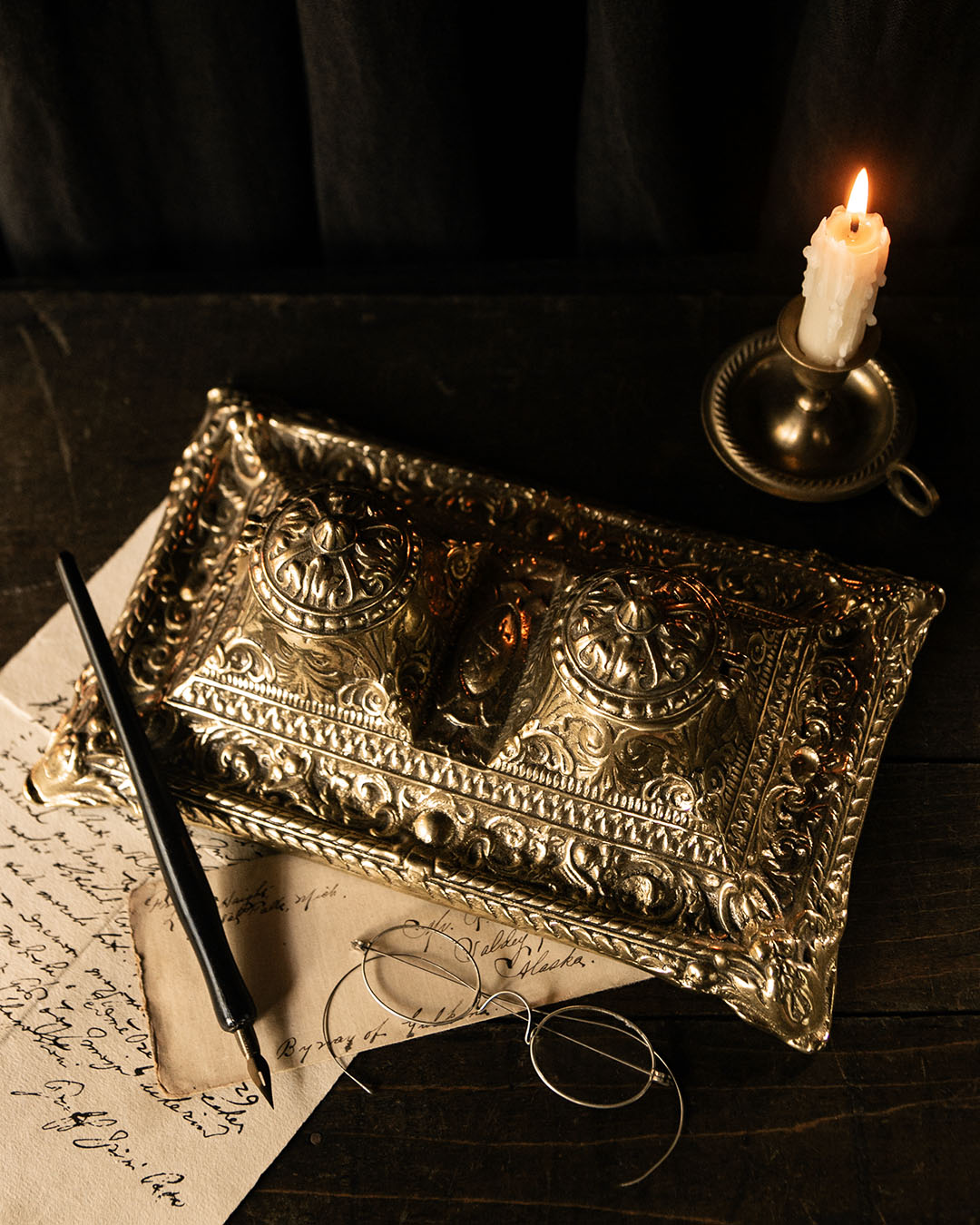 Antique Ink Well