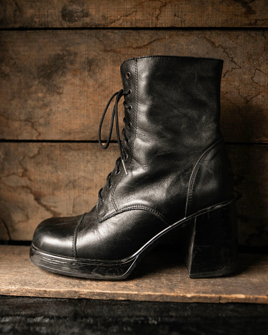 Vintage Leather Boots