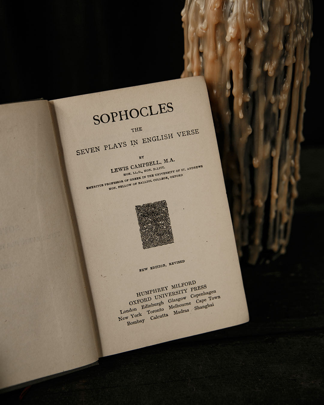 Sophocles: The seven Plays in English Verse
