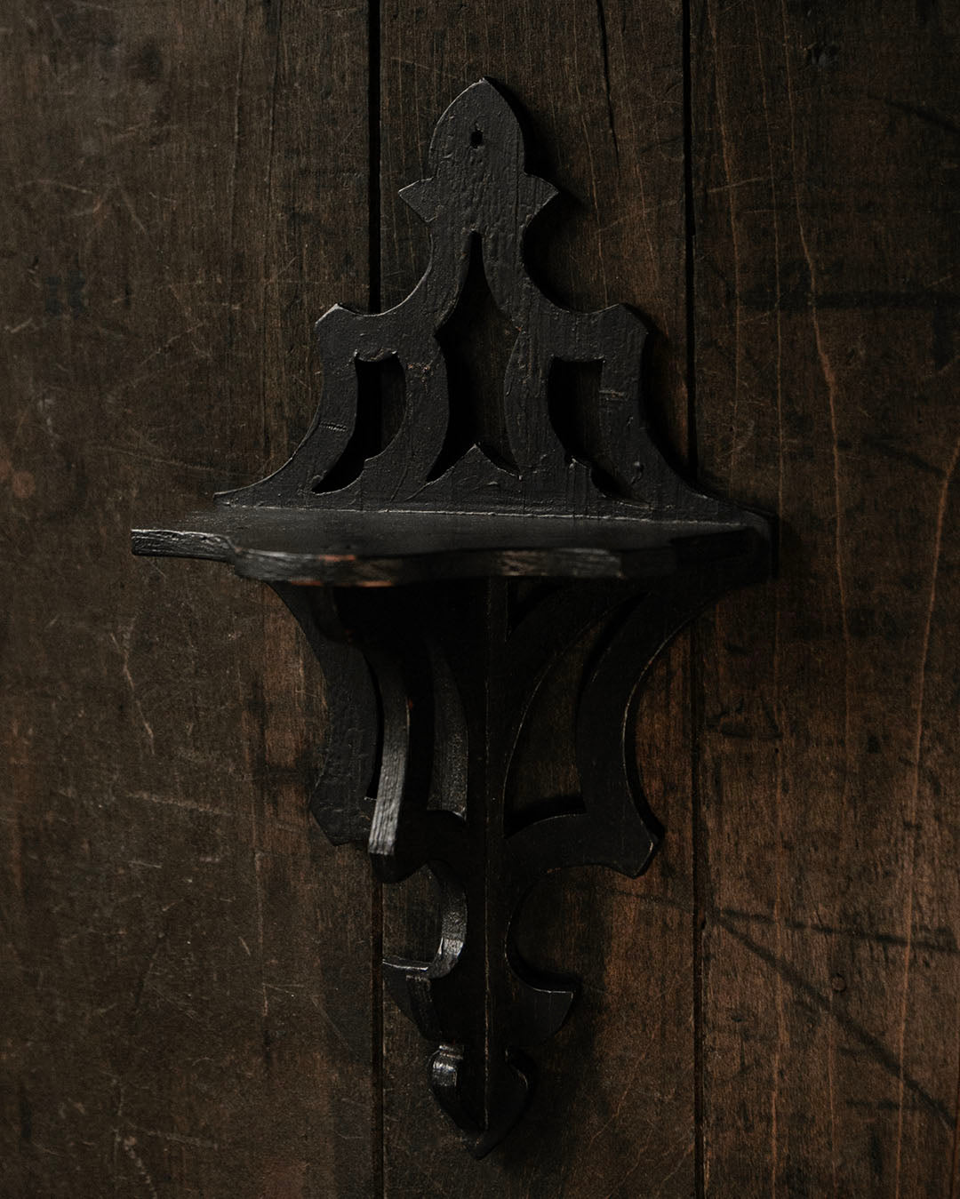 Antique Sconce Shelf