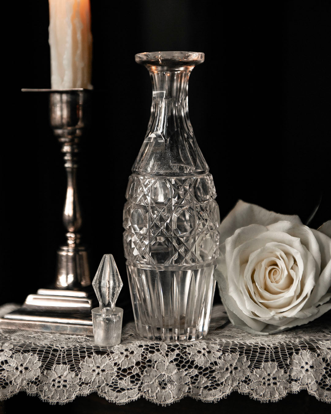 Crystal Scent/Apothecary Bottle