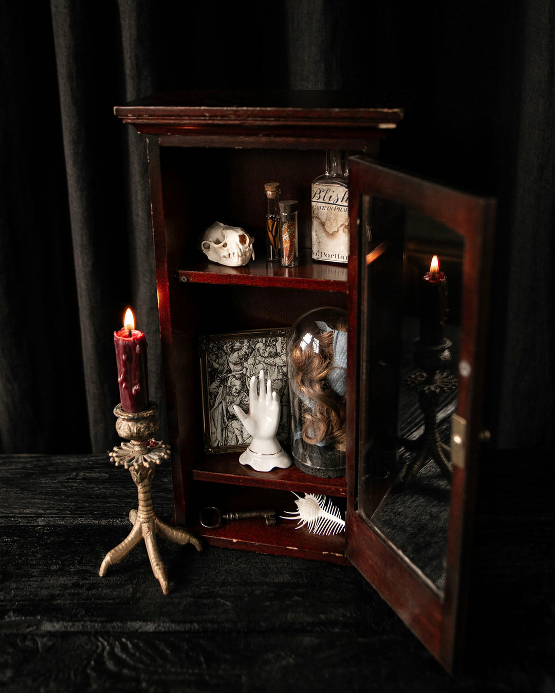 Vintage Curio Cabinet