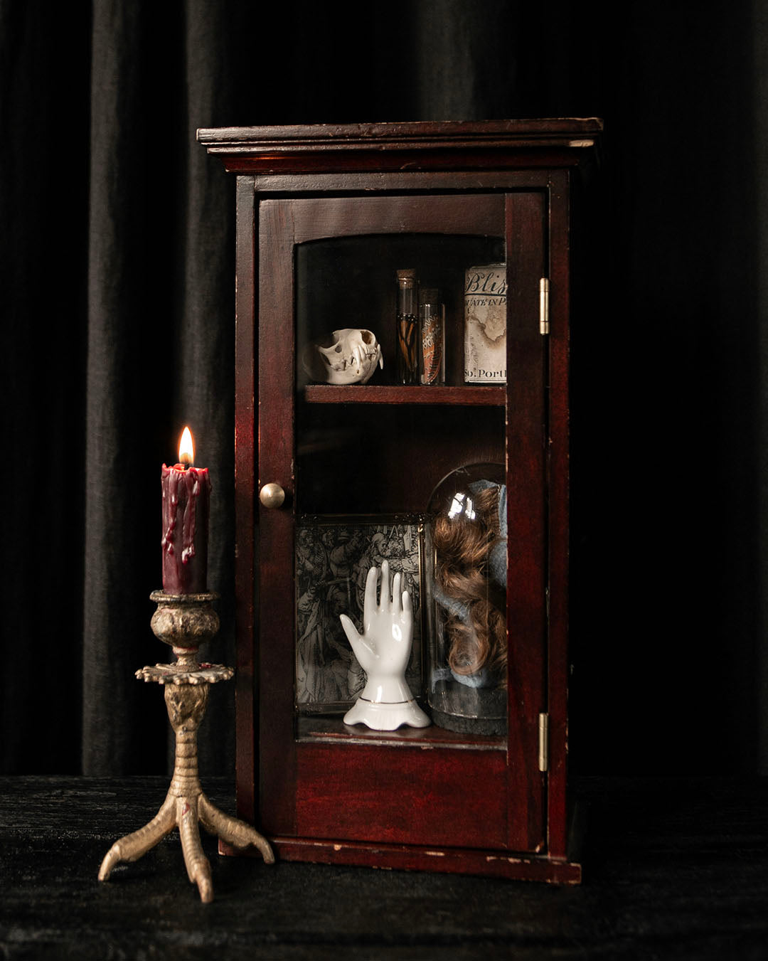 Vintage Curio Cabinet