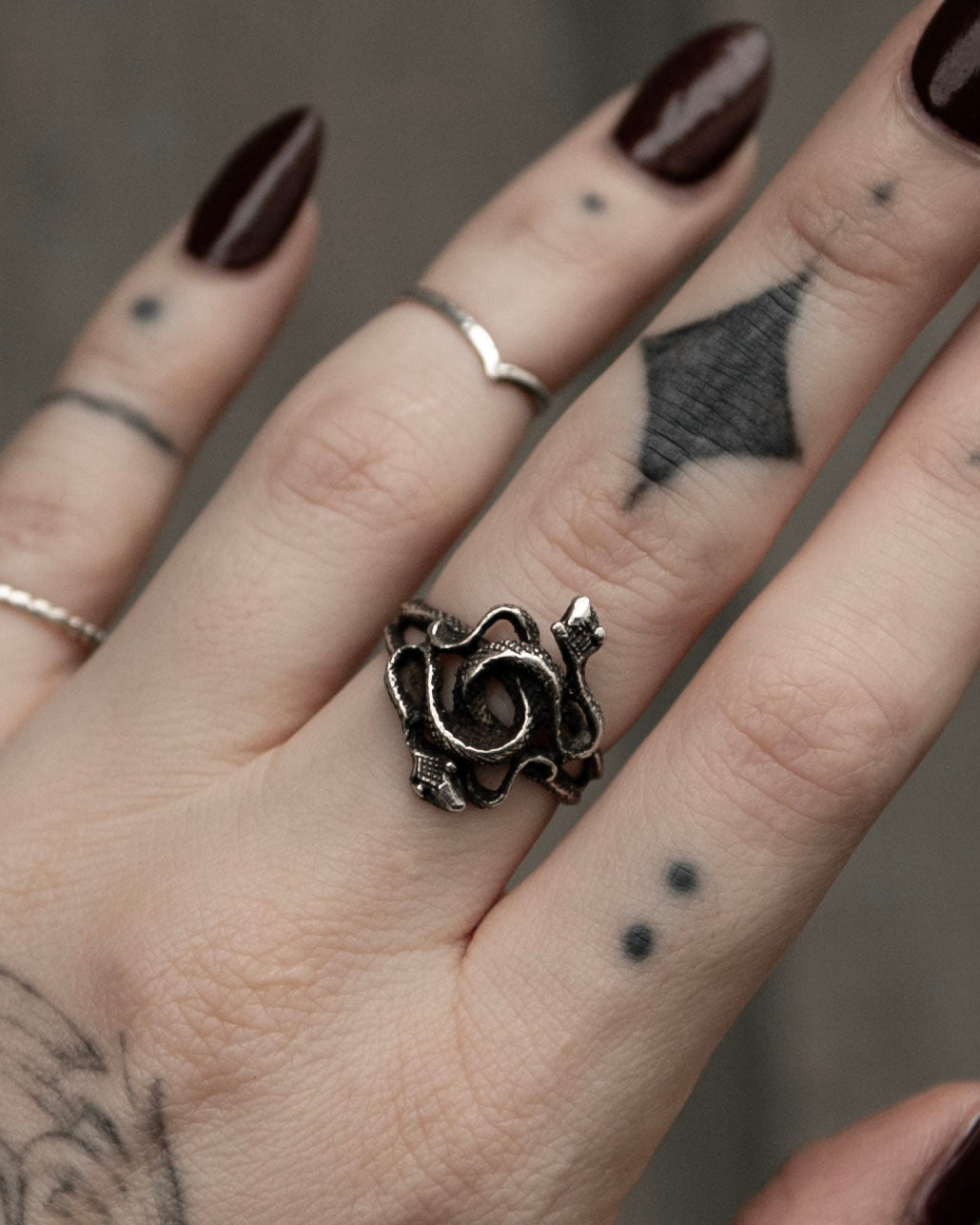 Vintage Snake Ring
