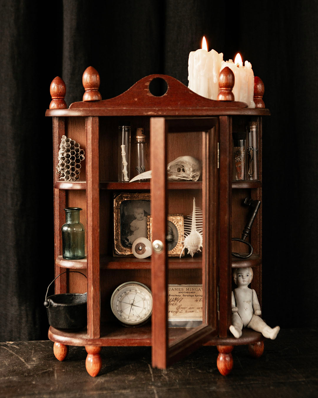 Vintage Curio Cabinet
