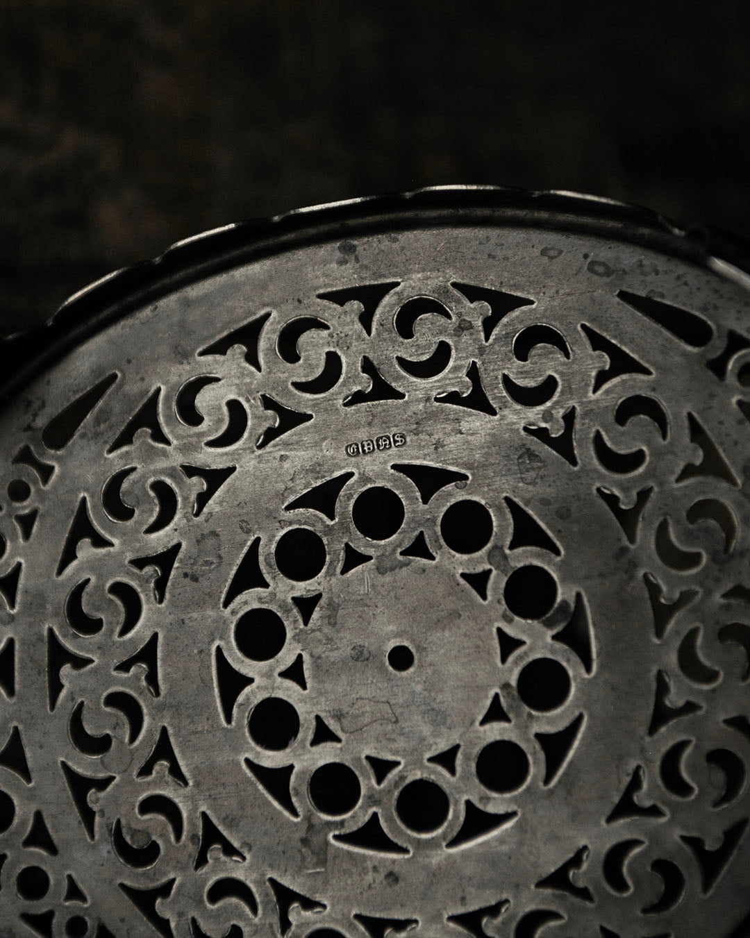 Silver Ornate Trivet