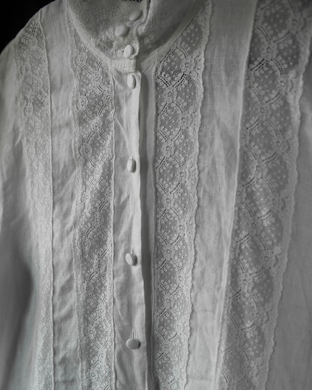 Vintage Irish Linen Blouse