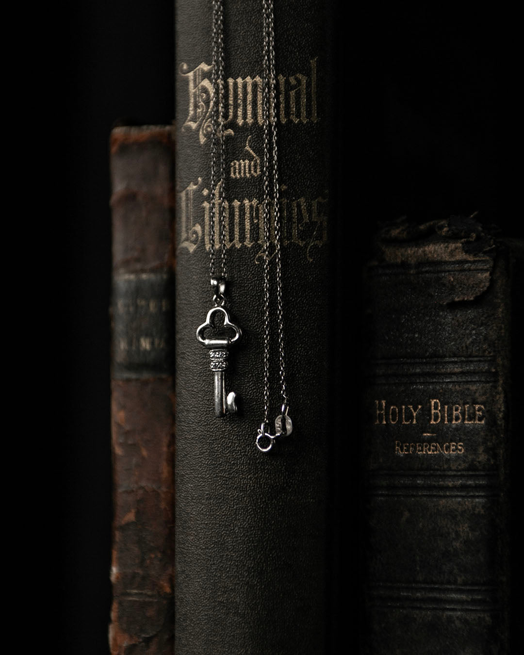 Sterling Silver Key Necklace