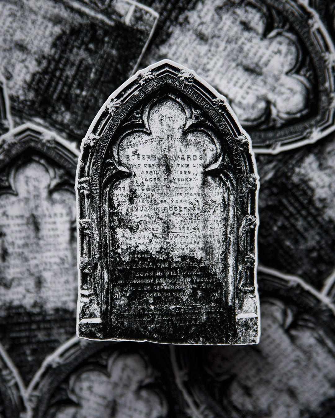 Headstone Sticker