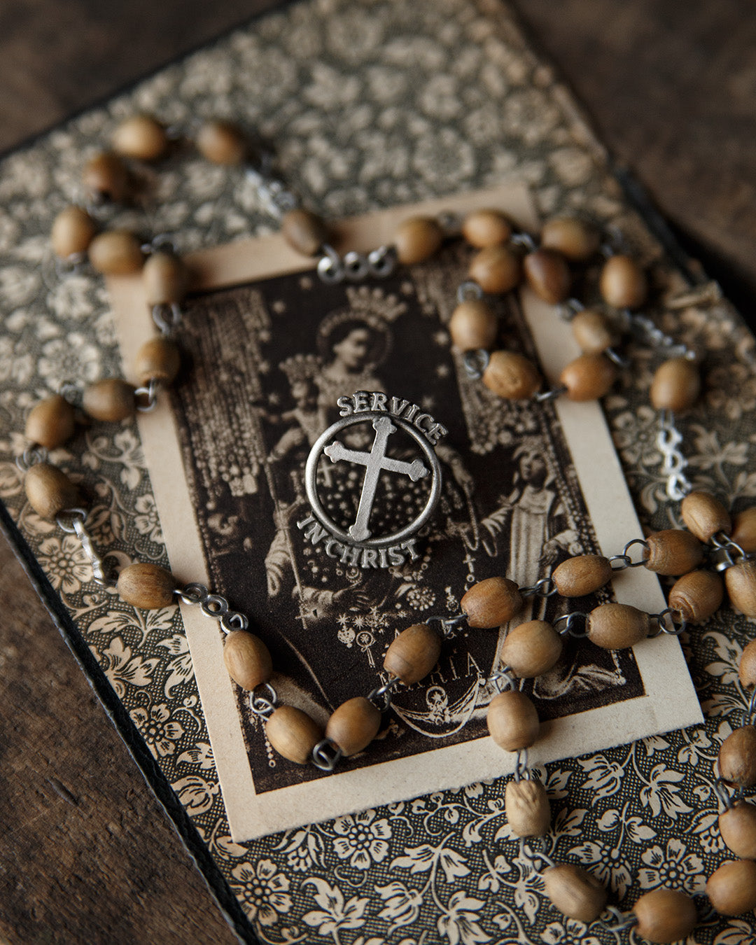 Vintage 'Service in Christ' Pin