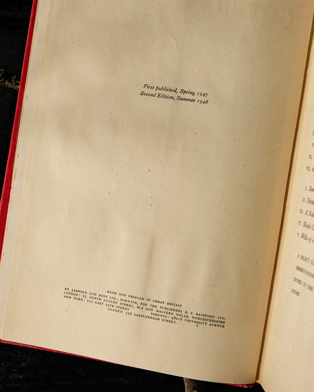 Vintage Gothic England Book