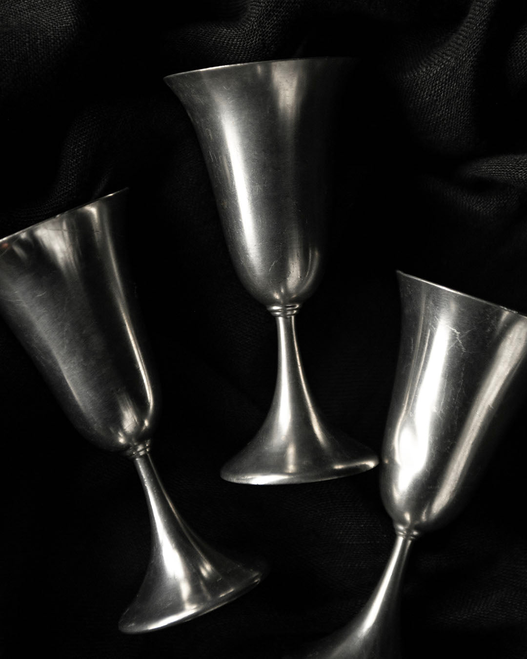 Pewter Goblets
