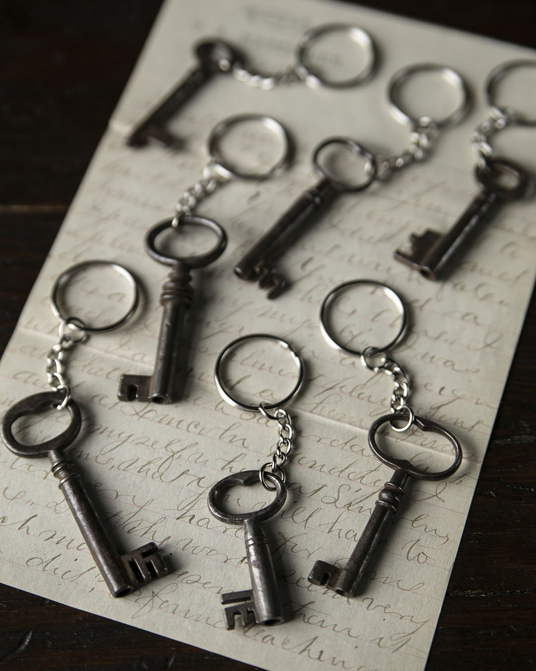 Antique Key Keychain