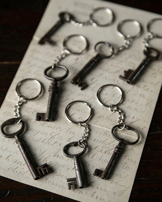 Antique Key Keychain