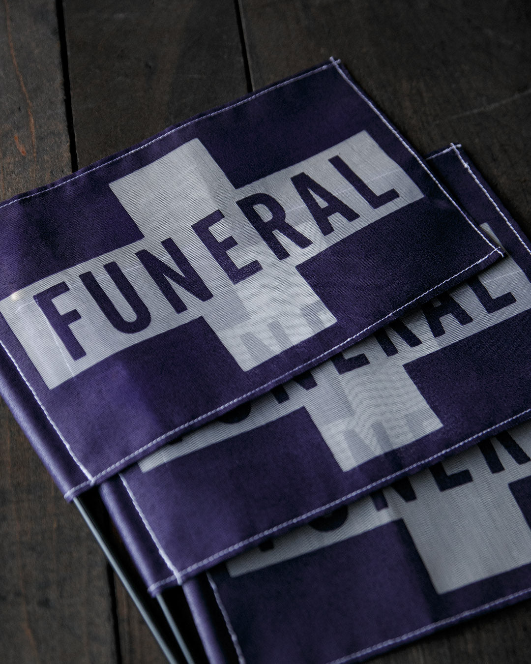 Funeral Procession Flag