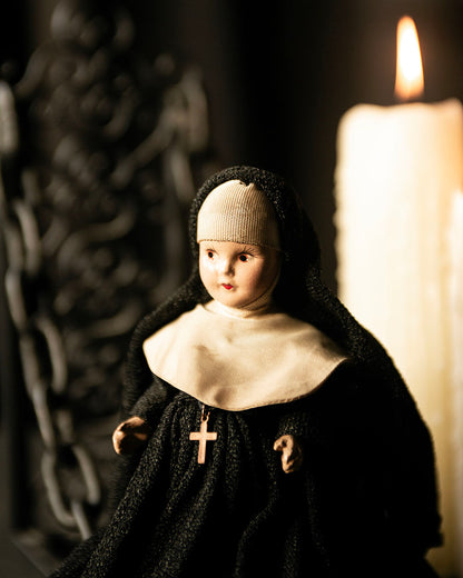 Vintage Nun Doll