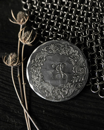 Ornate Vintage Hand Mirror