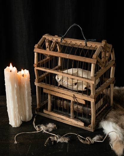 Handmade Vintage Birdcage
