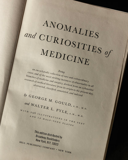 Anomalies and Curiosities in Medicine Book