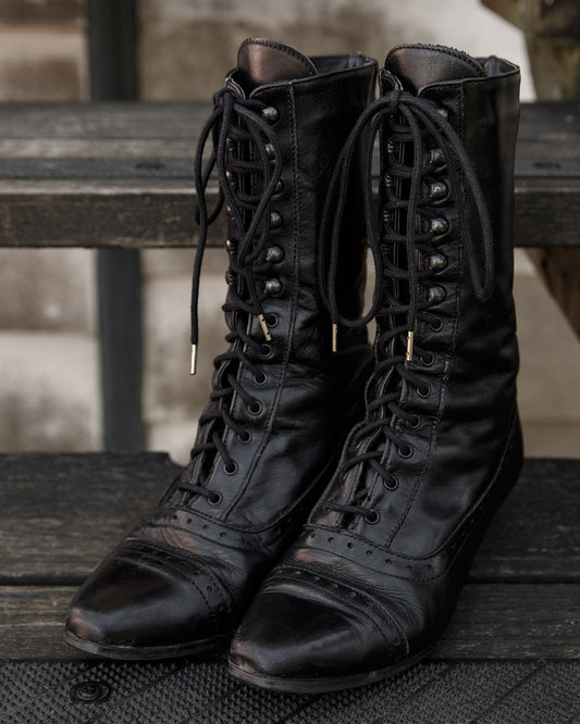 Vintage Witchy Boots