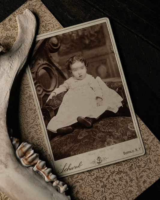 Ghostly Antique Cabinet Card